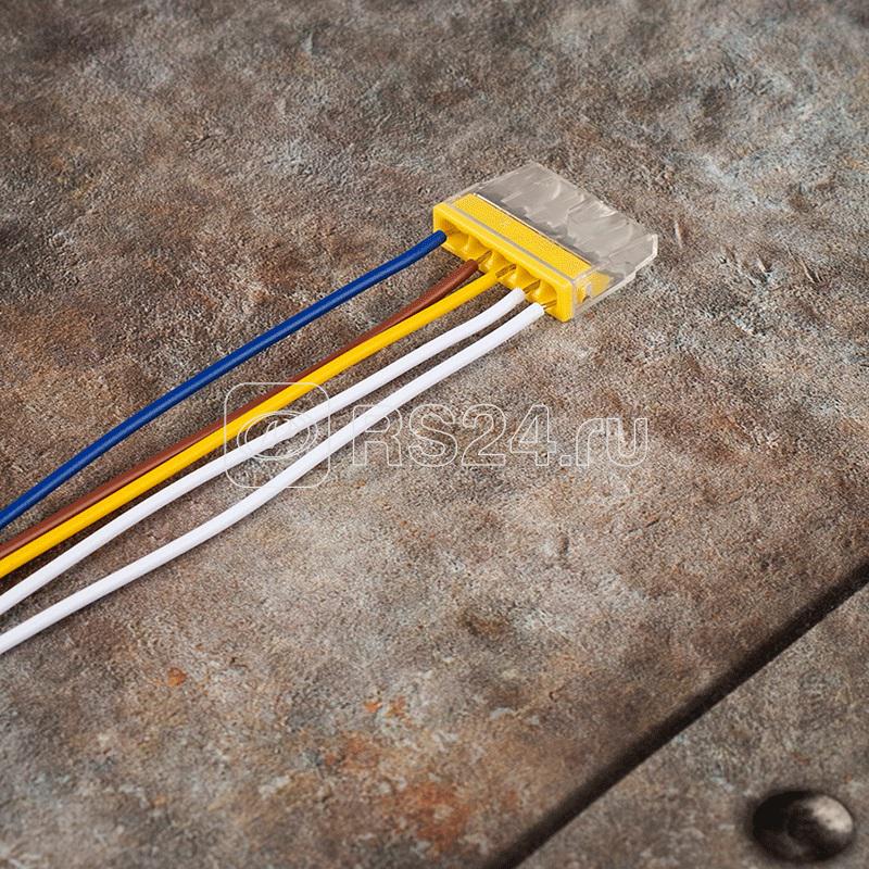 Клемма монтажная нажимного соединения PTC-5P 2273-205 450В 32А 0.14-4.0кв.мм Jazzway 5051065