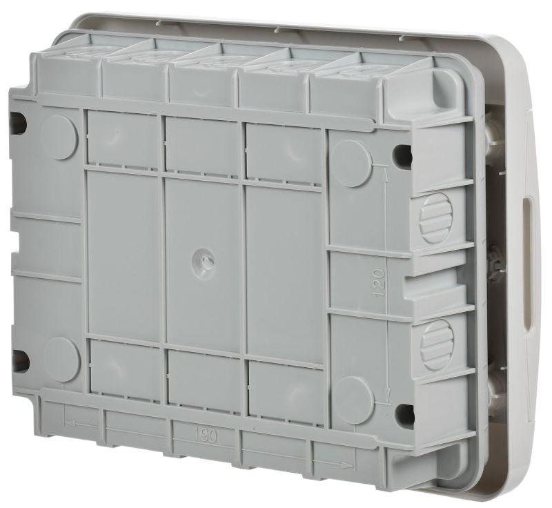 Корпус ЩРВ-П-12 TEKFOR IP41 бел. дверь пластик. IEK TF5-KP13-V-12-41-K01-K01