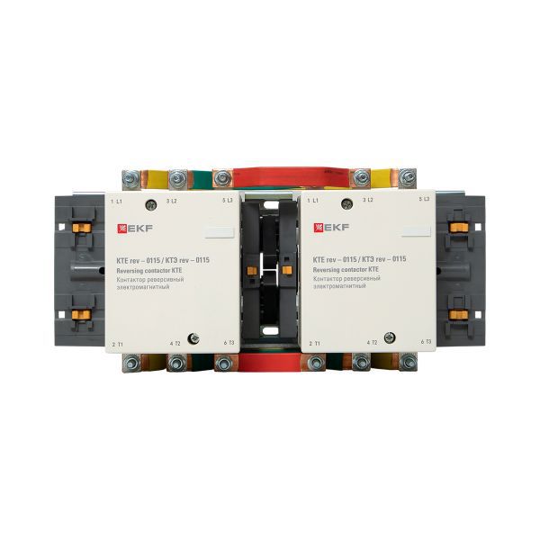 Контактор реверсивный КТЭ 115А кат. 230В AC 2НО EKF ctr-b-r-115