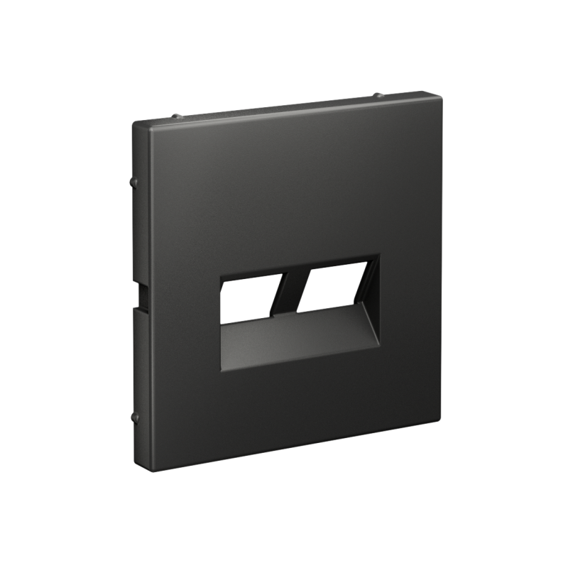 Накладка двойная ArtGallery для информационных функций типа Keystone базальт SE GAL001490