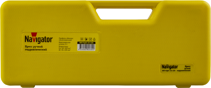 Пресс гидравлический Navigator 82 339 NHT-Pg01-10-120 (ручной 10-120кв.мм) Navigator 82339