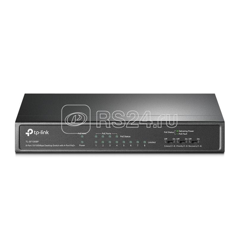 Коммутатор TL-SF1008P 8-портовый 10/100Мбит/с с 4 портами PoE+ настол. TP-Link 1200082