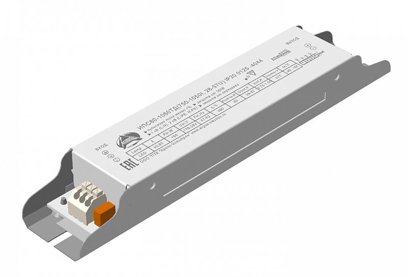 Источник питания ИПС60-1050ТД(750-1050I 28-57U) IP20 0125 Аргос