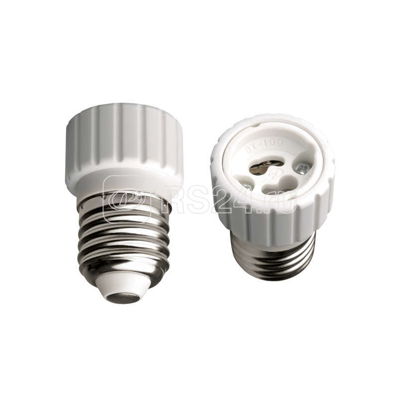 Переходник LH27-GU10L с E27 на GU10 корпус PBT Uniel 06472