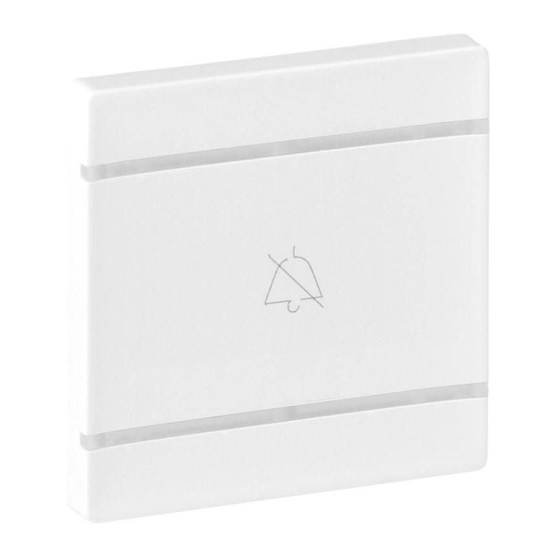 Панель лицевая Valena Life MyHome для механизмов BUS/SCS "Не беспокоить" 2мод. бел. Leg 754940