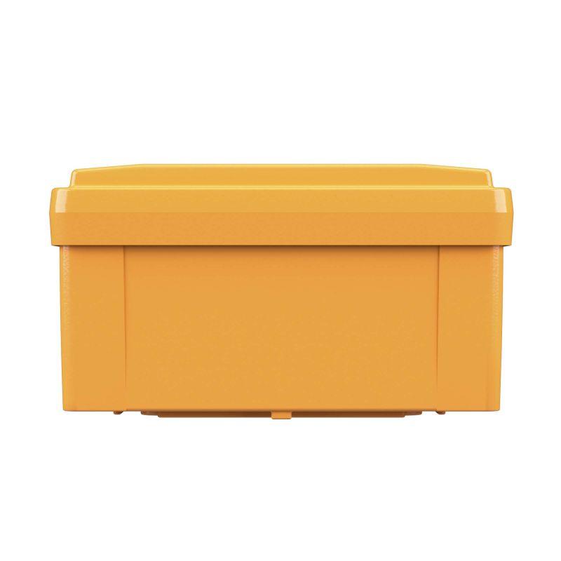 Коробка ответвительная FS 100х100х50мм 5р 450В 20А 10кв.мм с гладкими стенками и клеммн. IP56 пластик. DKC FSB10510 Коробка ответвительная FS 100х100х50мм 5р 450В 20А 10кв.мм с гладкими стенками и клеммн. IP56 пластик. DKC FSB10510