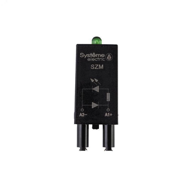 Модуль защитный варистор + LED 24/60В AC/DC SE SZM021BN