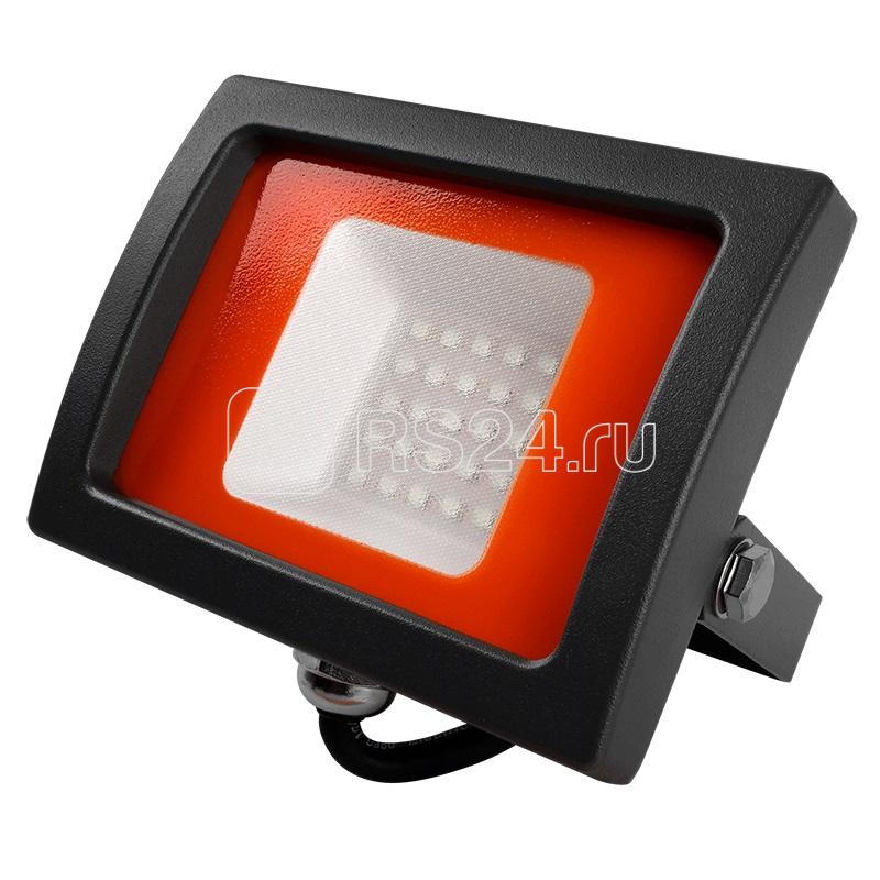 Прожектор светодиодный PFL-SC Red 20Вт IP65 190-260В ДО закален. стекло JazzWay 5010499