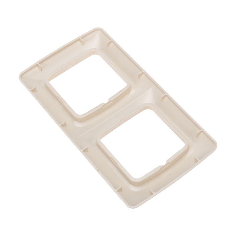 Рамка 2-м DEA горизонт. беж. Kranz KR-78-0256