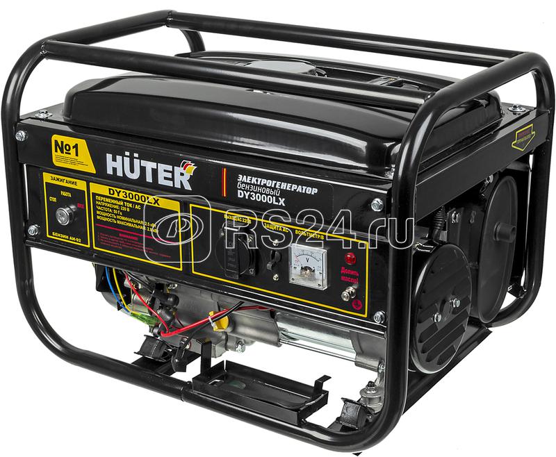 Бензогенератор DY3000LX 1ф 2500Вт электростартер HUTER 64/1/10