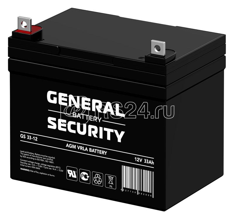 Аккумулятор 12В 33А.ч General Security GS33-12