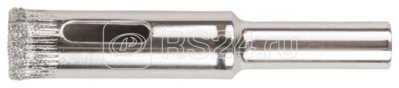 Коронка алмазная кольцевая по кафелю и стеклу 10х50мм КУРС 16275