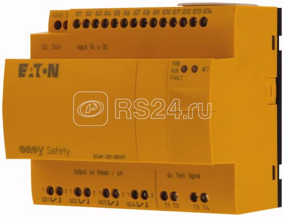 Реле безопасности EASYSafety 24В DC 14DI 4DO реле EASYNet ES4P-221-DRXX1 EATON 111018