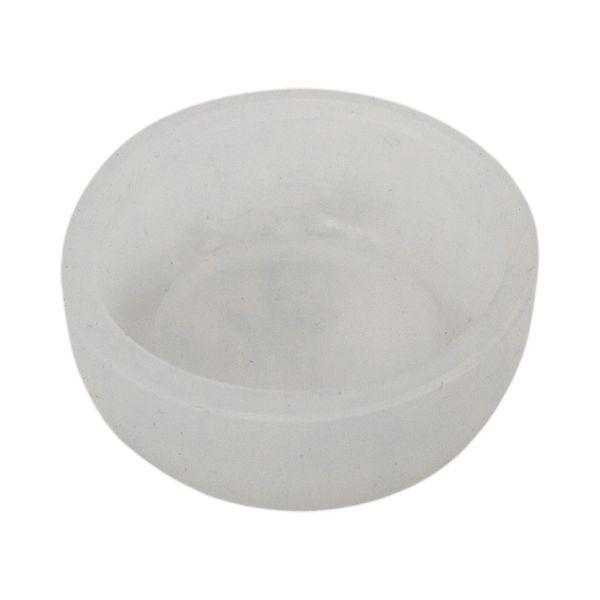 Колпачок для плоской кнопки XB4 силикон. бел. EKF pe-22x-w