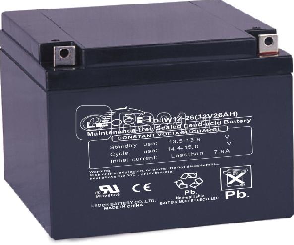 Аккумулятор 12В 26А.ч LEOCH DJW12-26 LEOCH