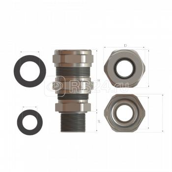 Ввод кабельный под бронир. кабель M25х1.5 Ex-db/eb/tb ORION UNIVERSAL G KBAU2MBNS-LE ССТ 2263113