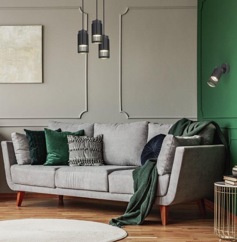 Светильник 4213 декоративный трековый подвесной GU10 черн. IEK LT-UPB0-4213-GU10-1-K02