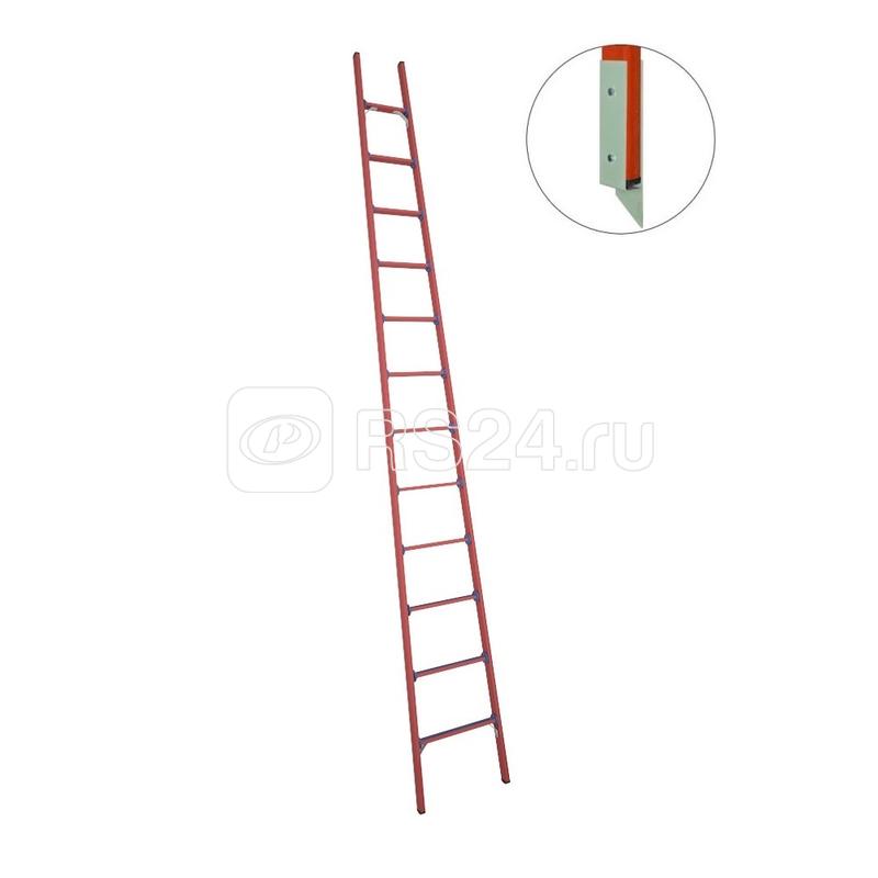 Лестница приставная диэлектрическая ЛСПД-4.5 Евро МГ стеклопластик. Антиток Д471570