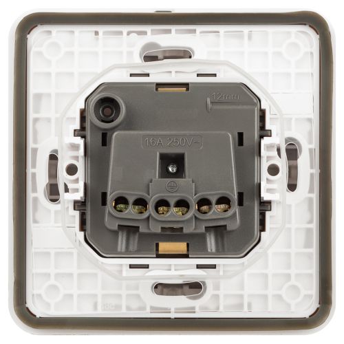 Розетка Эксперт 11-2521-01 2P+E IP55 16А-250В СУ бел. Эра Б0063259