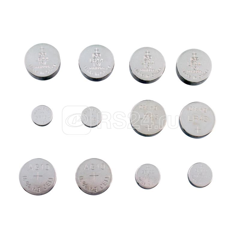 Набор алкалиновых элементов питания LR44 - 4шт; LR60 - 2шт; LR43 - 2шт; LR55 - 2шт; LR41 - 2шт (блист.12шт) GP 3153