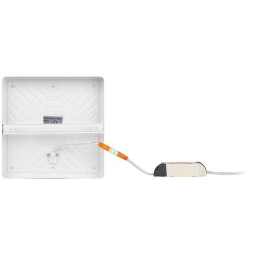 Светильник светодиодный LED 16-24-4K 24Вт 4000К накладной квадратный ЭРА Б0054340