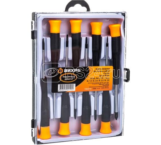 Набор отверток для точных работ НОТ 8 Вихрь 73/6/2/12