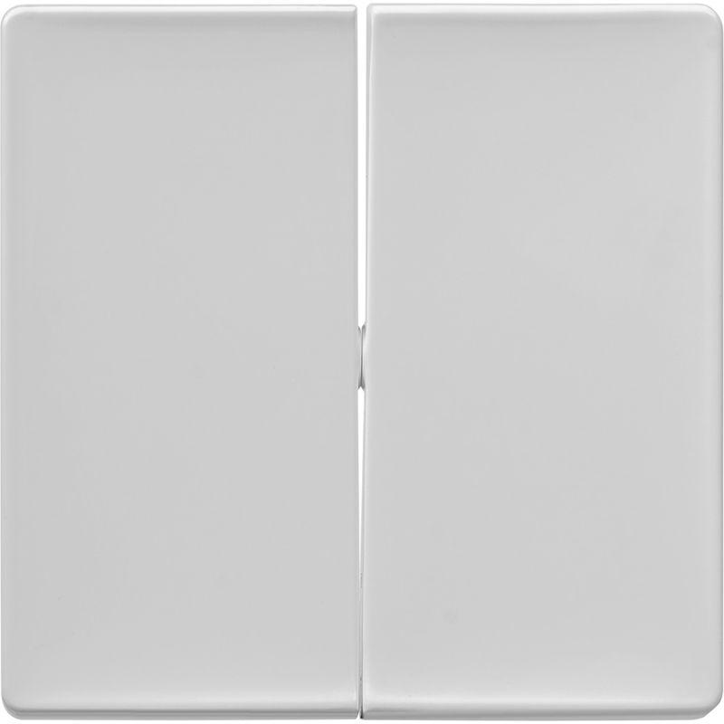 Панель лицевая Valena Life для 2-кл. выкл. бел. Leg 755020