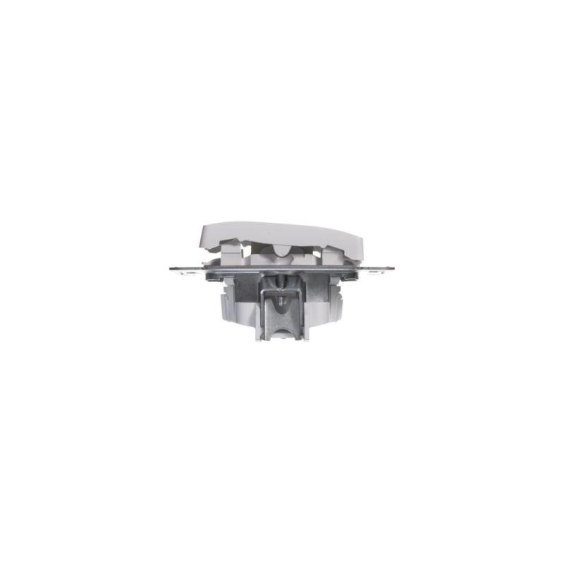 Выключатель 2-кл. СП Glossa 10А IP20 (сх. 5) 10AX механизм бел. SE GSL000151