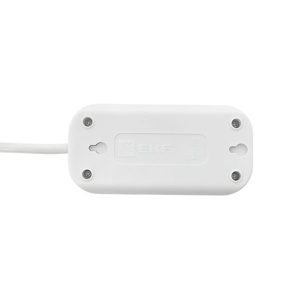 Удлинитель 2х3м с заземл. 16А IP20 Эксперт 3.0кВт ПВС 3х1 EKF UBA16-310-2-03