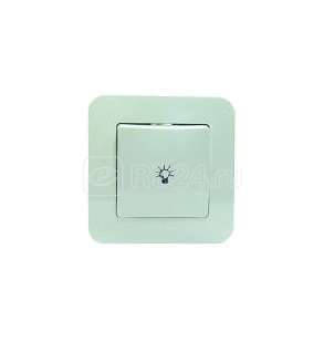 Кнопка звонка СП Lillium N крем. 55204