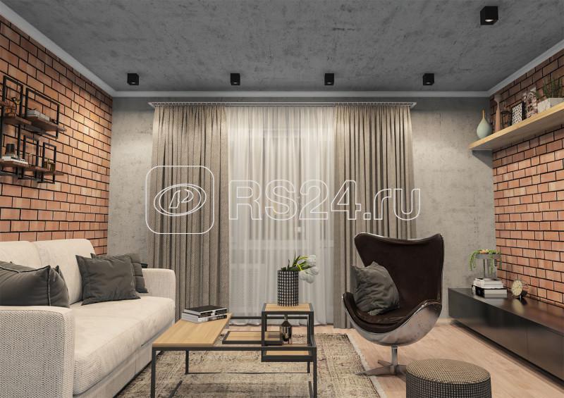 Светильник 10Вт GU5.3 IP20 LED накладной пластик черн./черн. DENKIRS 654417