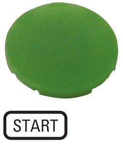 Шильдик кнопочный плоский "START" M22-XD-G-GB1 зел. EATON 218196