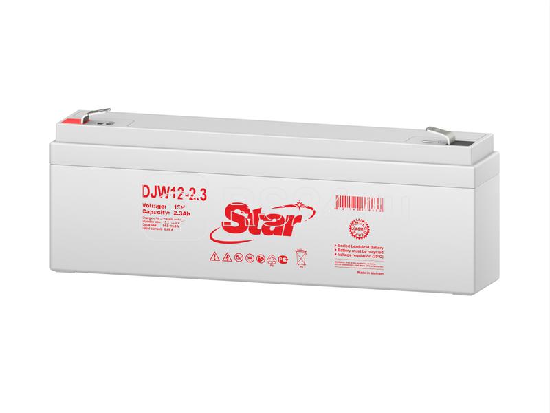 Аккумулятор 12В 2.3А.ч Star DJW12-2.3