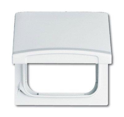 Плата промежуточная с крышкой для центральных плат серий Busch-Duro 2000 SI и Reflex SI IP44 Allwetter 44 альп. бел. ABB 2CKA001710A1860