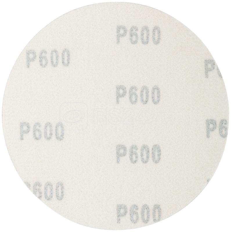 Круг абразивный шлифовальный на ворсовой основе под "липучку" Р600 125мм Profi (уп.5шт) Cutop 85-613