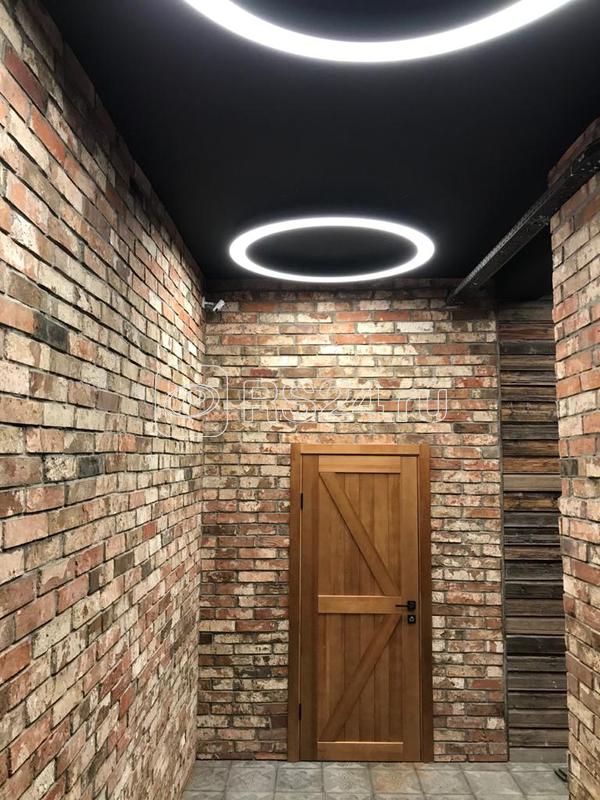 Светильник светодиодный RVE-LBX-HOLE-RING-1400-N 114Вт 4000К 1400х1400х100мм накладной шир. рассеив.=80мм бел. RVElektro RVE00001960