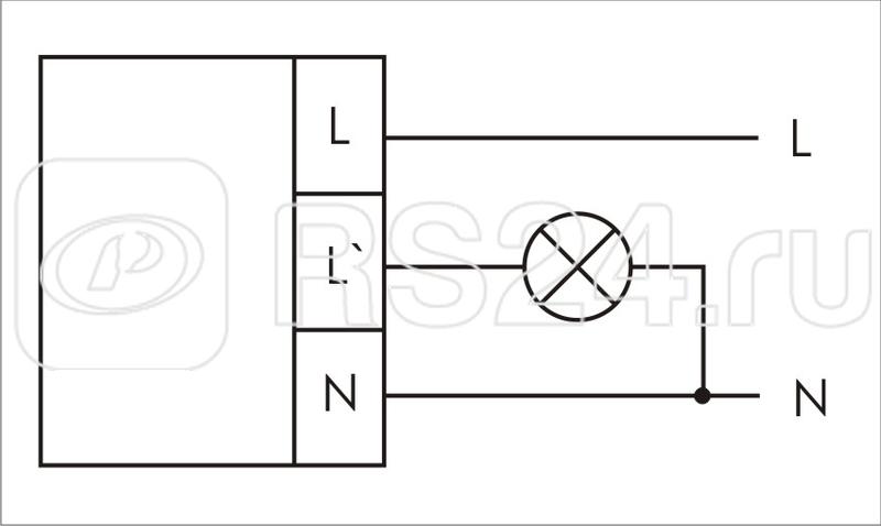 Датчик движения инфракрасный DR-07 (макс. дальность 4м 360град. для монтажа в подвесной потолок 230В AC 1.5А IP20) F&F EA01.007.002