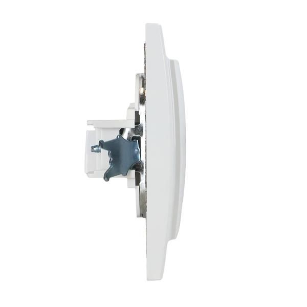 Розетка компьютерная 1-м СП Минск RJ45 бел. Basic EKF ERK01-035-10