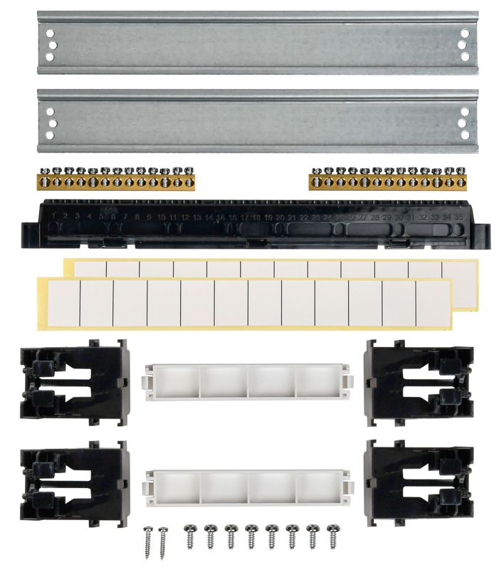 Корпус ЩРН-П-24 TEKFOR IP41 черн. прозр. дверь пластик. IEK TF5-KP12-N-24-41-K01-K03