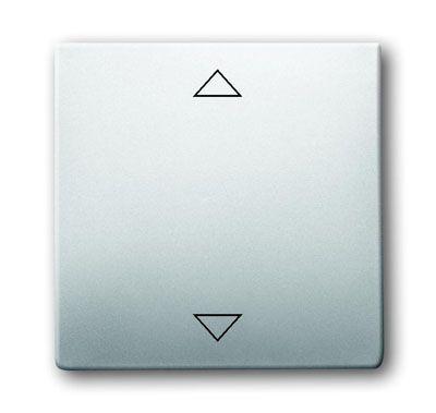 Клавиша для механизма электрон. выкл. Busch-Jalousiecontrol 6411 U-101 6411 U/S-101 6418 U реле 6402 U pur/сталь ABB 2CKA006430A0343