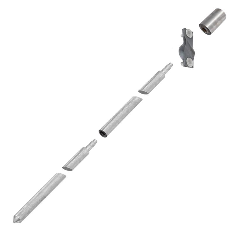 Комплект заземления верт. без муфт d20мм дл.6м (4х1.5м) OBO 5000756