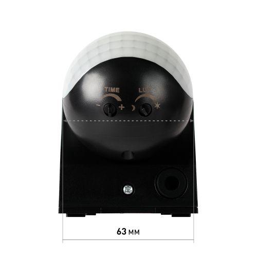 Датчик движения инфракрасн. настен. MD 011 1200Вт 180град. IP44 черн. Эра Б0066991