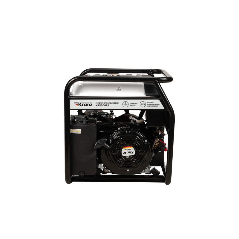 Генератор бензиновый KR9000EA 9.0кВт 230В 25л коннектор автоматики электростартер KRANZ KR-16-1138