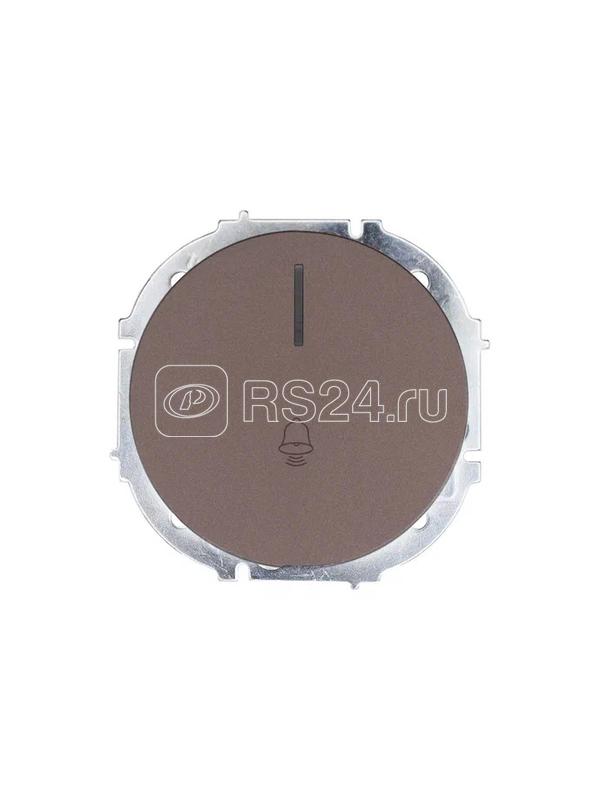 Кнопка звонка СП OSEN с подсветкой механизм шоколадLEZARD 743-7388-108