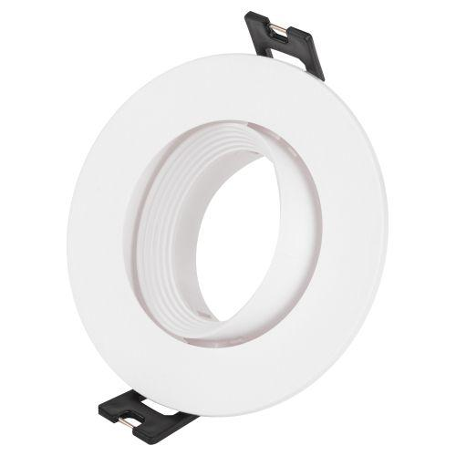 Светильник встраиваемый декоративный KL92 WH MR16/GU5.3 бел. пластик. Эра Б0054373