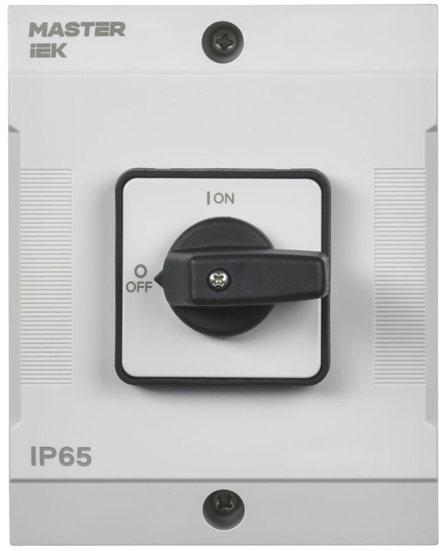 Переключатель кулачковый 10А (сх. 92) в боксе стандартная рукоятка IEK MI-CS20-010-092