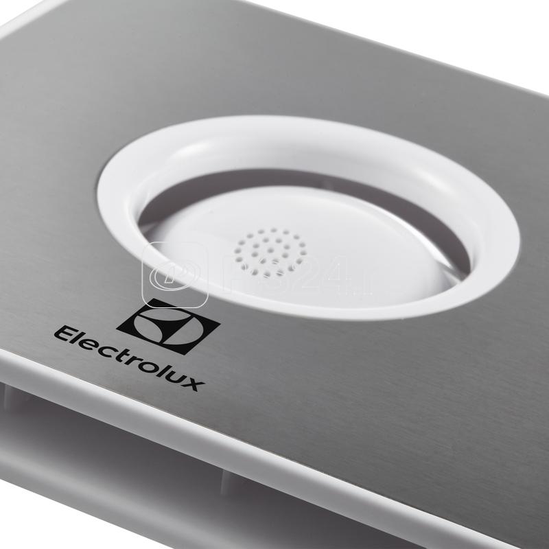 Вентилятор вытяжной серии Rainbow EAFR-100TH steel с таймером и гигростатом Electrolux НС-1127274