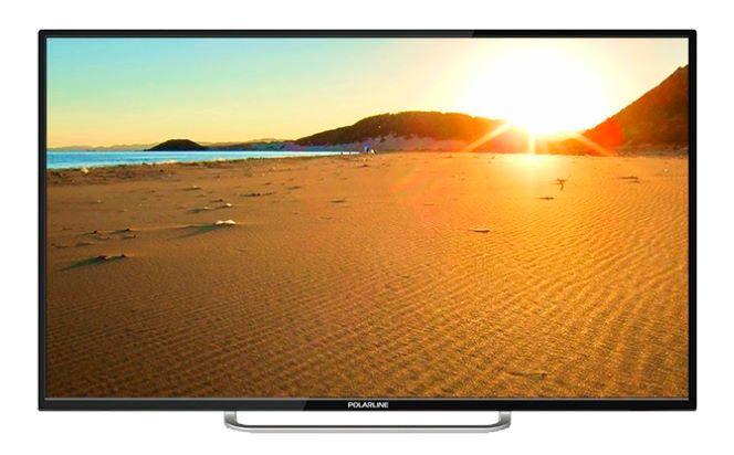 Телевизор LED 42дюйм 42PL11TC-SM FULL HD/50Hz/DVB-T/DVB-T2/DVB-C/USB/WiFi/Smart TV (RUS) 42PL11TC-SM черн. POLARLINE 1474370