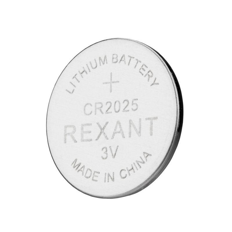 Элемент питания литиевый CR2025 3В (блист.5шт) Rexant 39-1107 Элемент питания литиевый CR2025 3В (блист.5шт) Rexant 39-1107