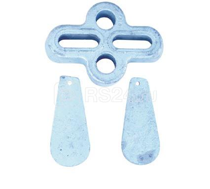 Корпус зажима клинового Б-720 (с клином Б-721 2шт) ТЭМЗ ЦБ-00008452